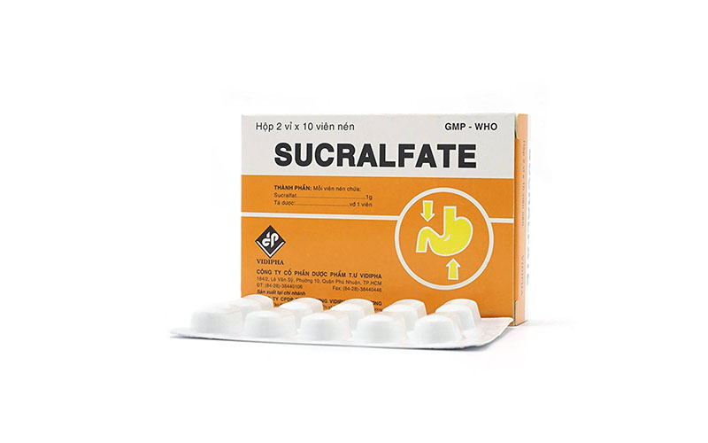 Phương pháp điều trị hơi thở có mùi hôi từ dạ dày hiệu quả Sucralfate tạo lớp bảo vệ niêm mạc dạ dày bị viêm khỏi tác động của acid, pepsin