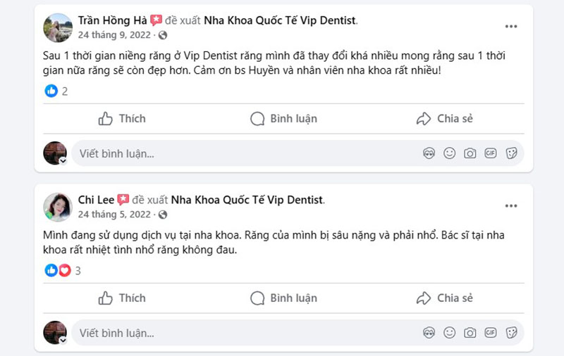 Không chỉ các dịch vụ tổng quát mà nha khoa thẩm mỹ cũng nhận đánh giá tốt 