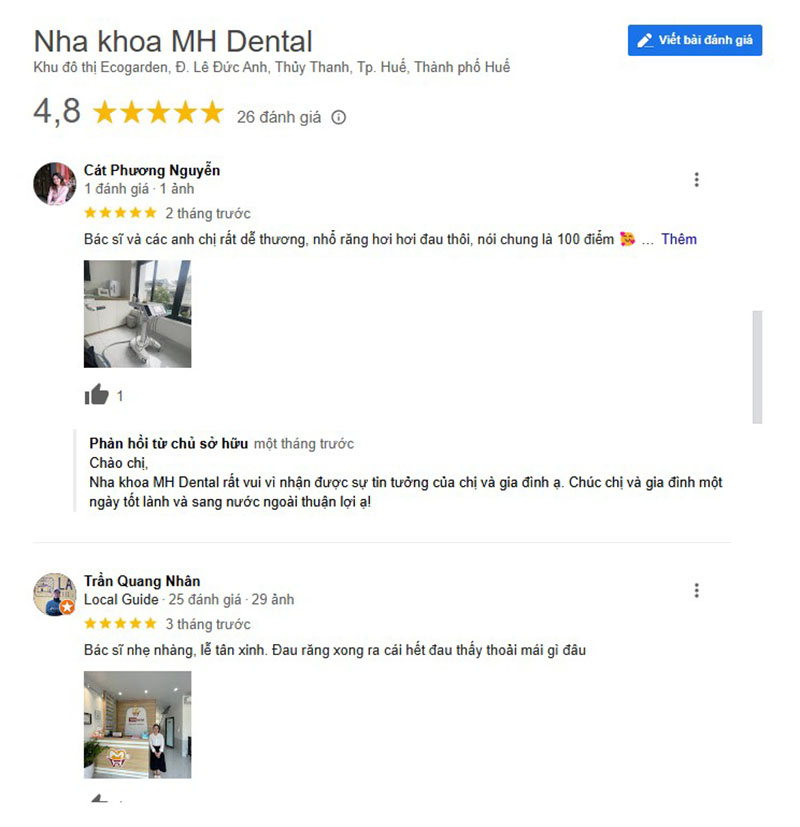 Tổng hợp các nha khoa niềng răng ở Huế đáng tin cậy nhất Không gian rộng rãi và sự thân thiện của nhân viên khiến người bệnh thoải mái