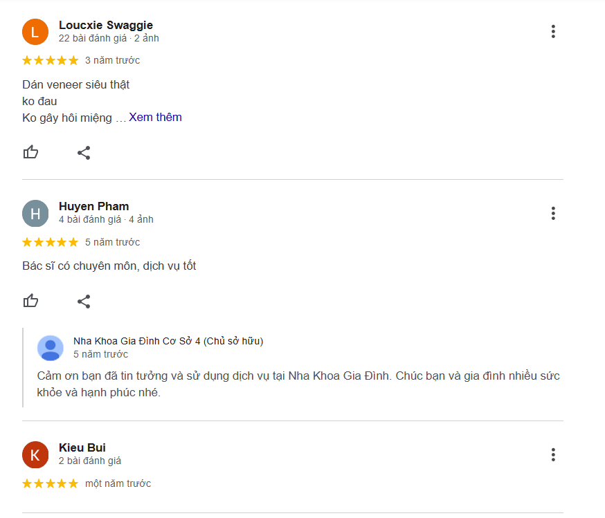 Đội ngũ y bác sĩ tại Nha khoa Gia Đình là một trong những nền tảng cốt lõi tạo nên uy tín của phòng khám