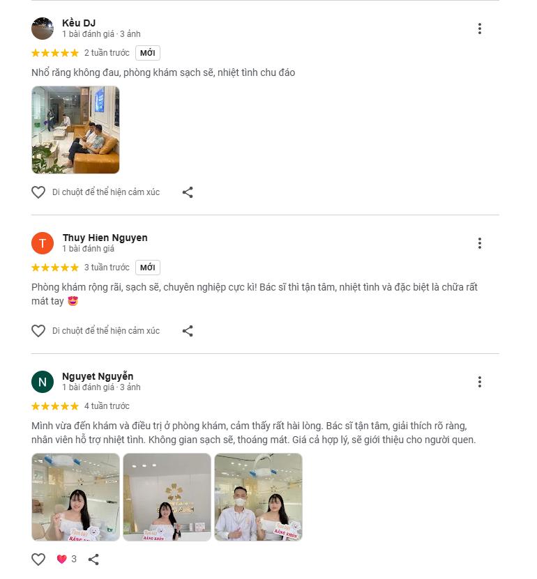 Đánh giá của khách hàng