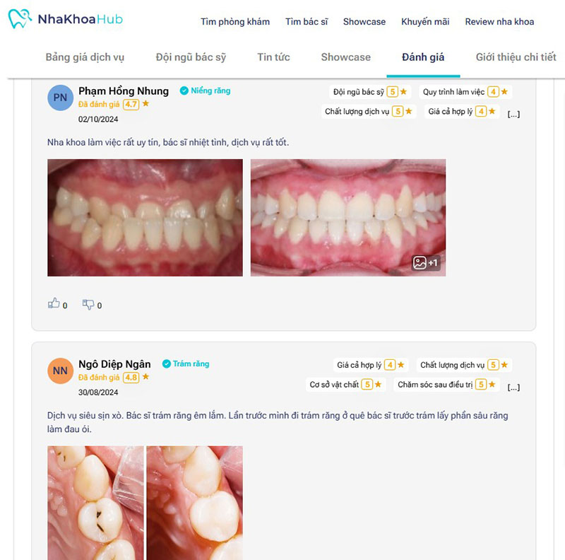 Không chỉ đánh giá, người dùng còn feedback bằng hình ảnh thực tế 