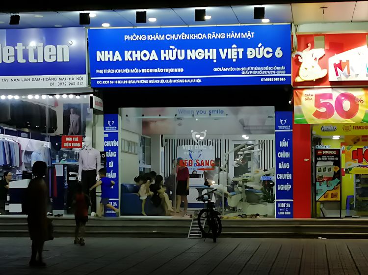 Nha khoa ở Hoàng Liệt: Địa chỉ, bảng giá và đánh giá chi tiết Phòng khám Hữu Nghị Việt Đức 6 cung cấp đa dạng dịch vụ từ tổng quát đến chuyên sâu