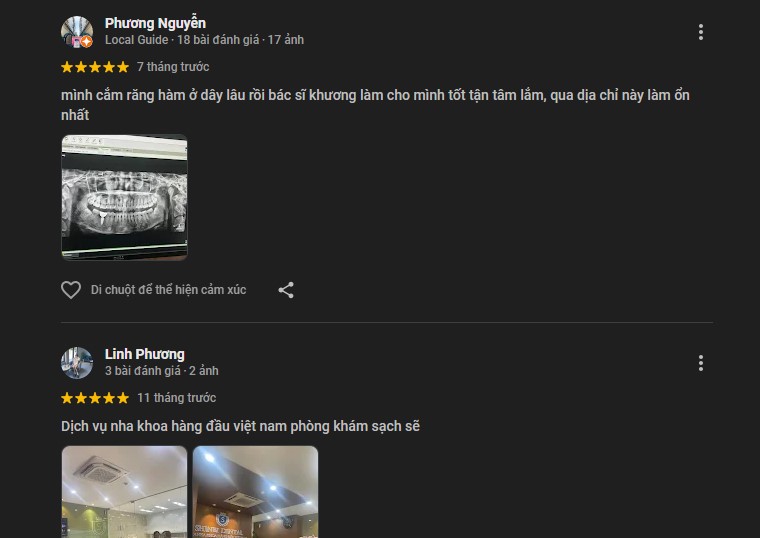 Khách hàng phản hồi