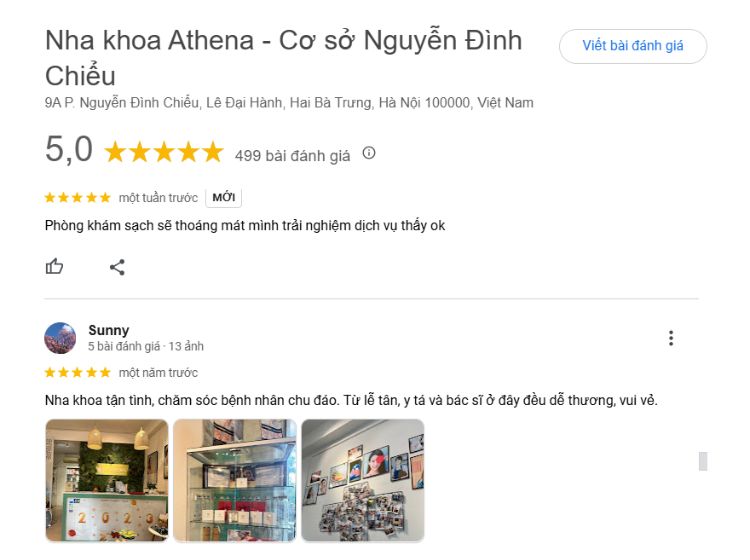 Đánh giá của khách hàng