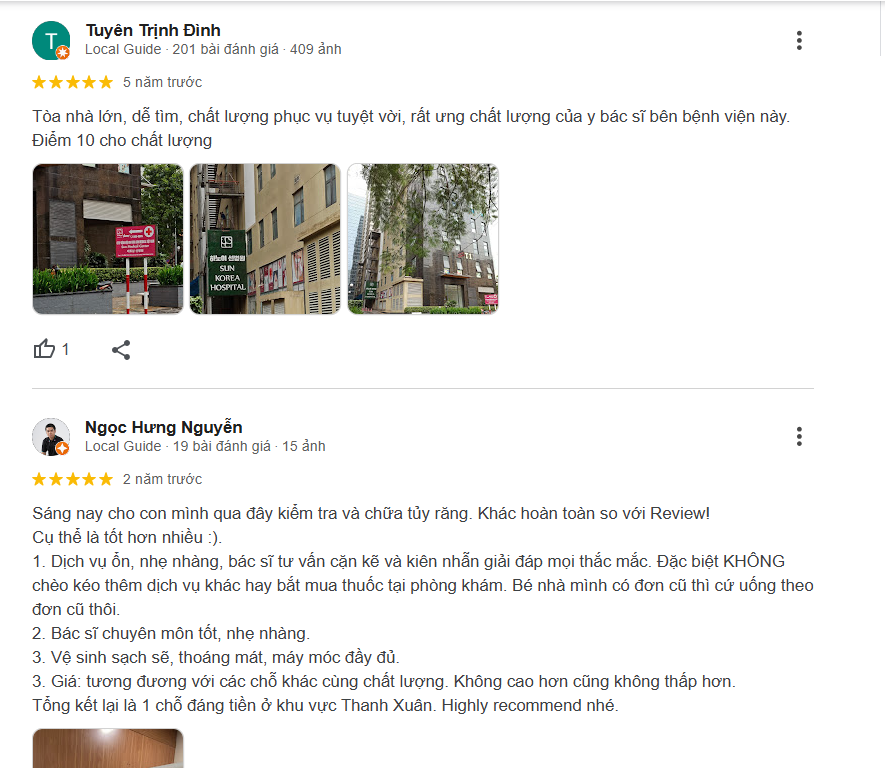 Review chi tiết các nha khoa ở Lê Văn Lương nổi bật nhất Đánh giá về nha khoa Sun Dental
