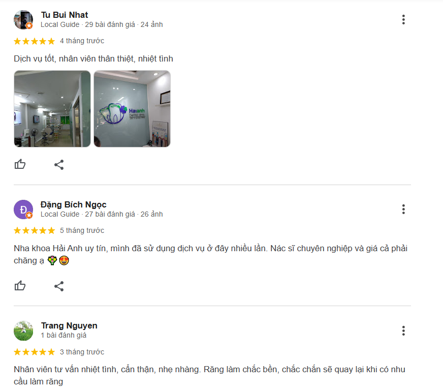 Nha khoa Việt Nga là một cơ sở nha khoa uy tín trong khu vực Mễ Trì
