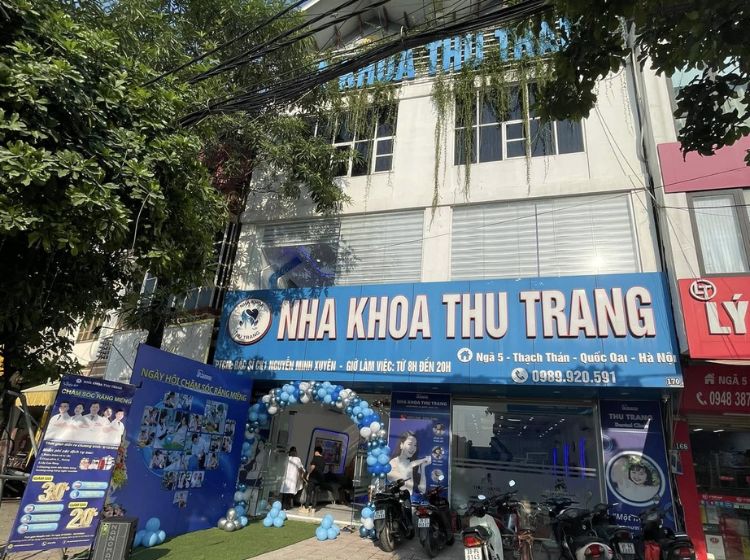 Top các nha khoa ở Quốc Oai uy tín và chất lượng Thu Trang là cơ sở chăm sóc răng miệng uy tín tại Quốc Oai