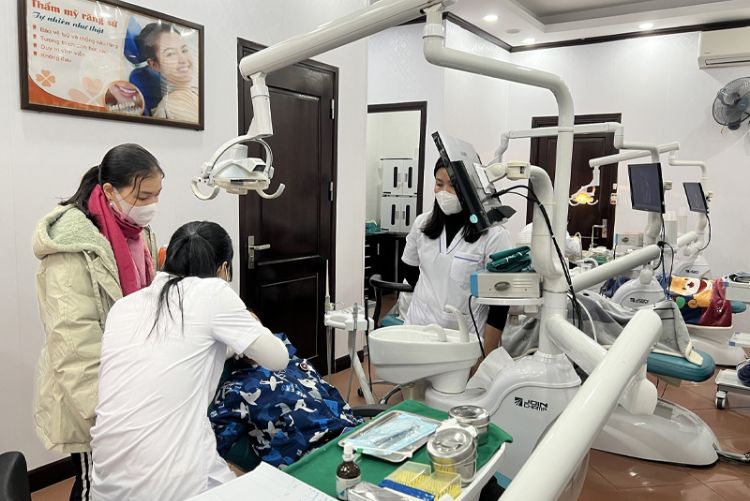 Phòng khám Quốc tế Sơn Tây có thiết kế khang trang, hiện đại
