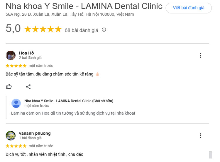 Trang thiết bị tân tiến tại Lamina