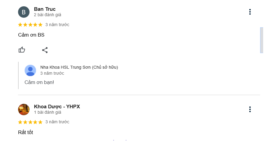 Phòng khám đã có nhiều năm kinh nghiệm trong lĩnh vực nha khoa thẩm mỹ và điều trị chuyên sâu