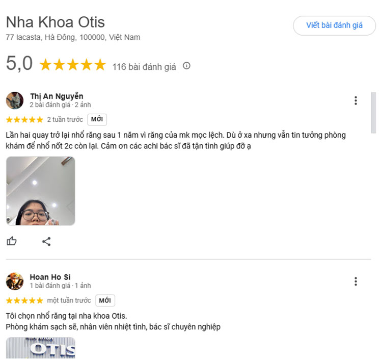 Đánh giá từ khách hàng