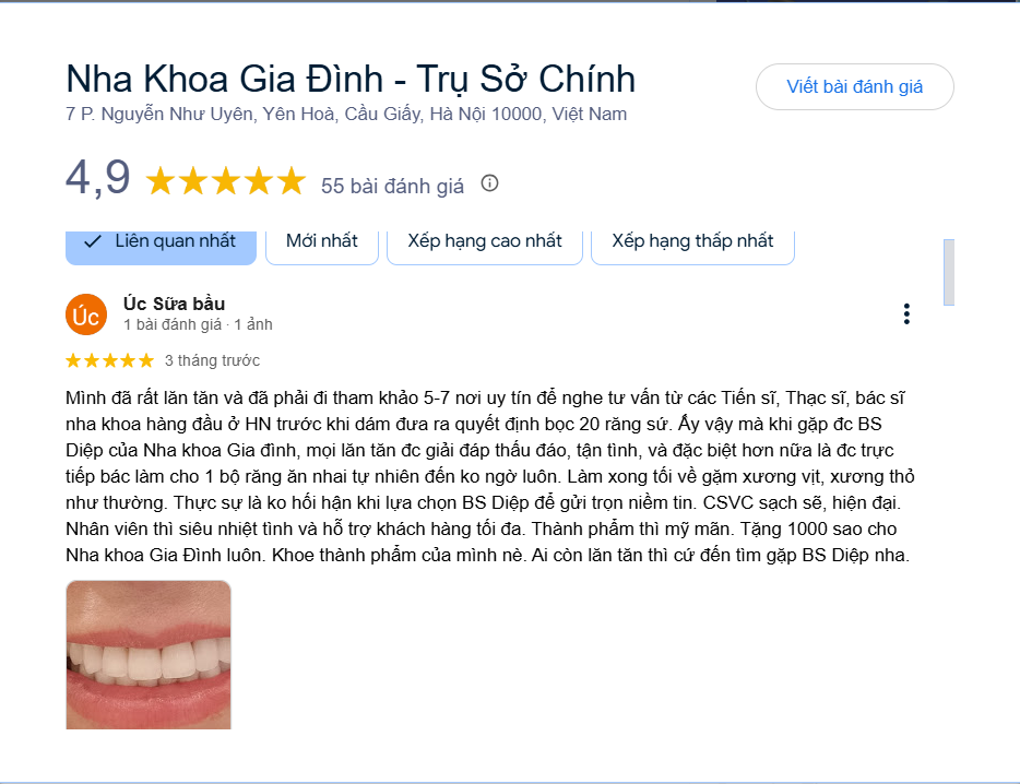 Nha khoa Gia Đình luôn cập nhật công nghệ tiên tiến và sử dụng vật liệu cao cấp 