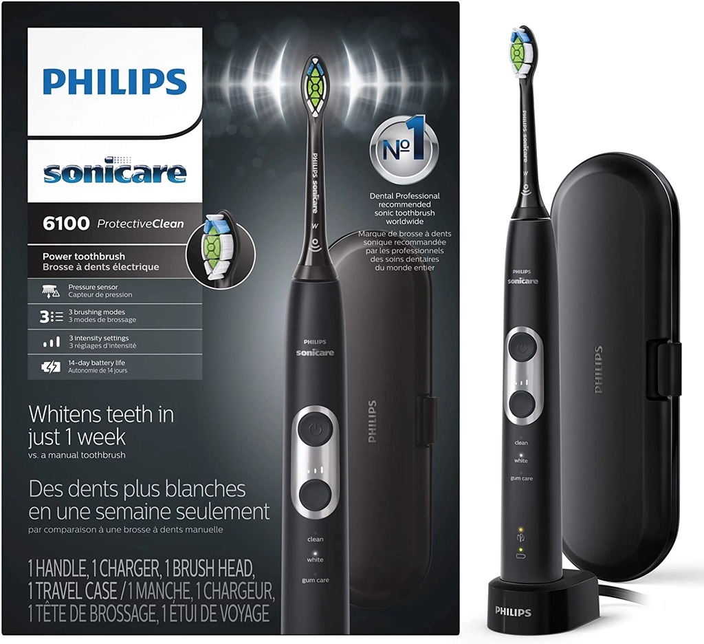 Review chi tiết top 7 bàn chải điện cho răng nhạy cảm Bàn chải điện Philip Sonicare tích hợp công nghệ BrushSync