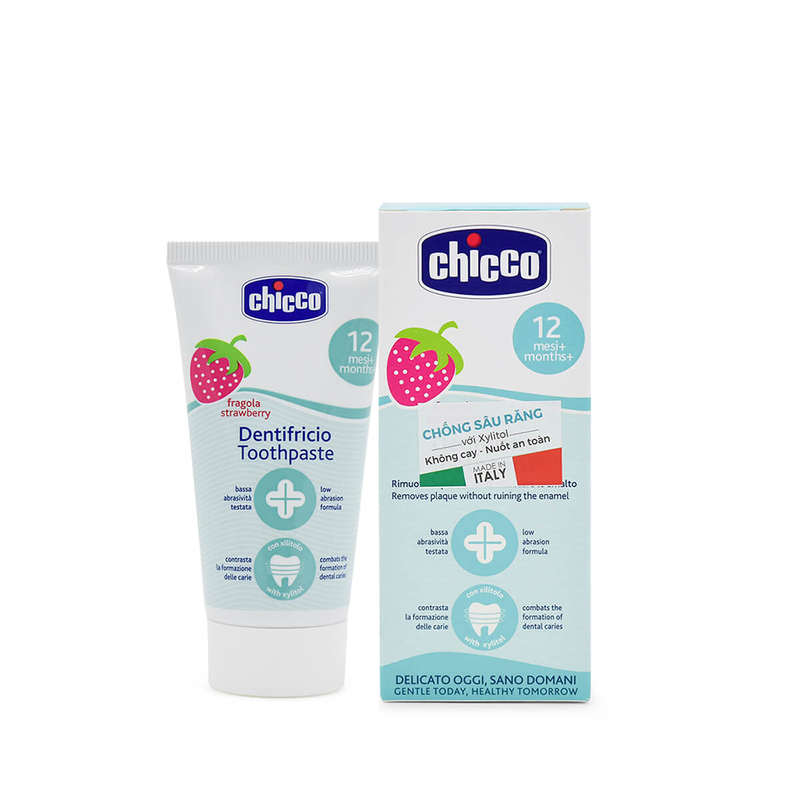 Kem đánh răng Chicco được hơn 100 quốc gia công nhận về độ an toàn cho trẻ