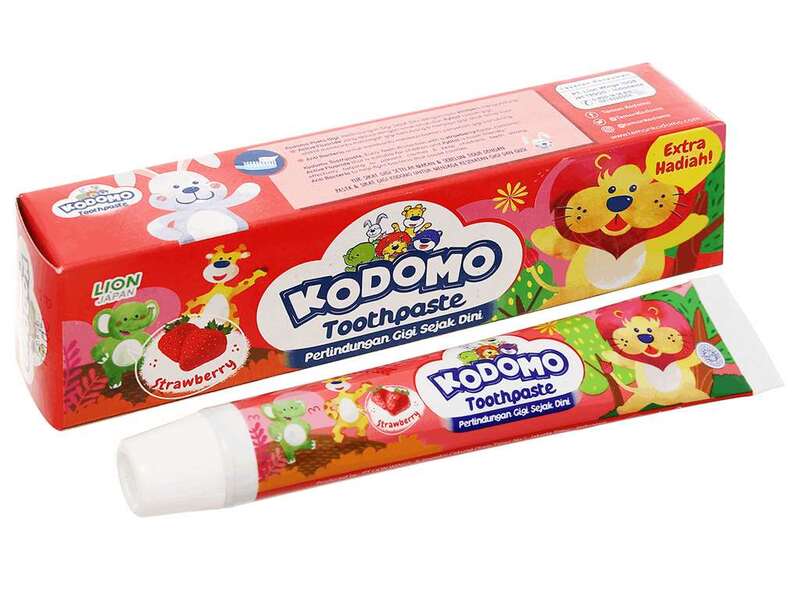 Kem đánh răng Kodomo của Nhật Bản đã được Bộ Y tế chứng nhận an toàn