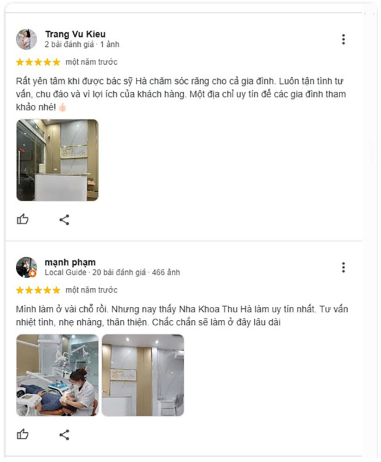 Tay nghề bác sĩ được khách hàng đánh giá cao 