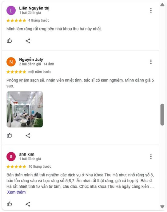 Không gian phòng chờ và điều trị sạch sẽ và tiện nghi 