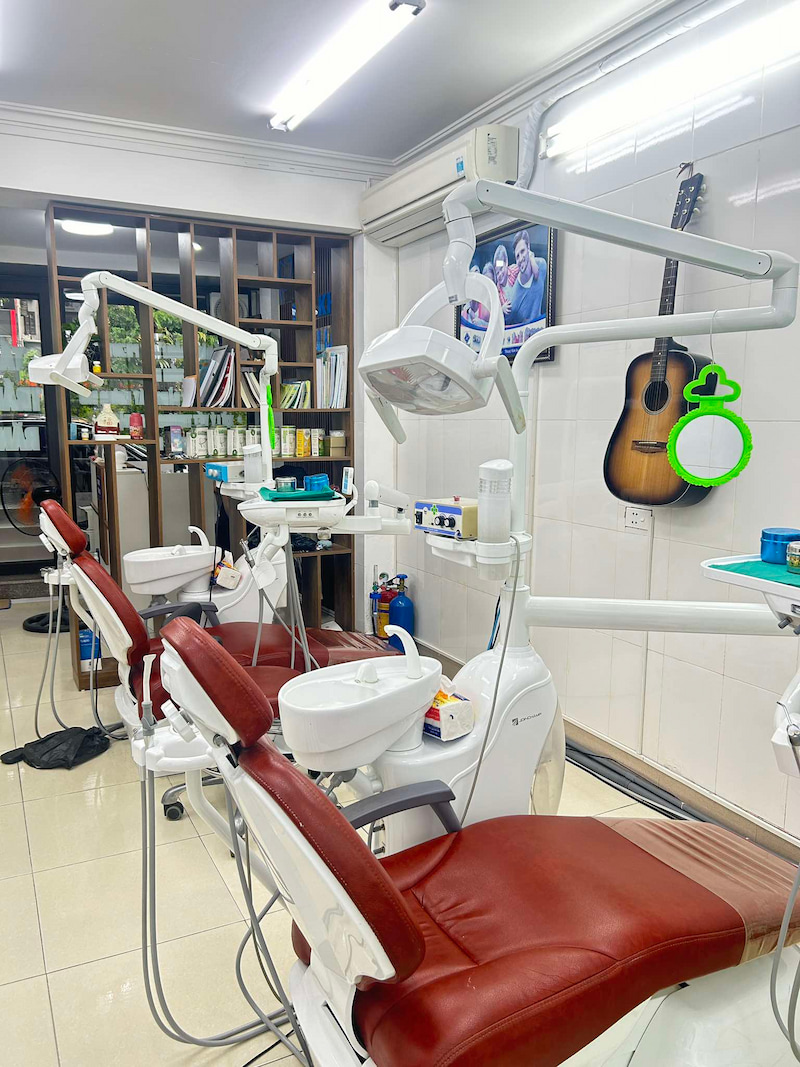 Tổng hợp nha khoa ở Yên Lãng Thịnh Quang chất lượng Nha khoa Thu Lan có cơ sở vật chất hiện đại, máy móc tân tiến hỗ trợ quá trình điều trị đạt kết quả tốt