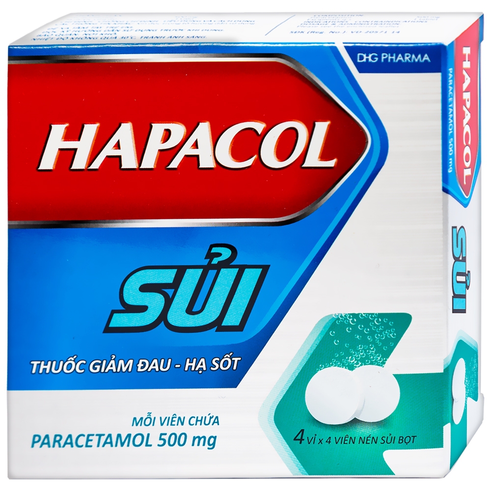 Review chi tiết về viên sủi giảm đau răng trên thị trường Hapacol Sủi là thuốc giảm đau răng của Công ty Dược phẩm OPC, nổi tiếng với các sản phẩm giảm đau và hạ sốt tại Việt Nam