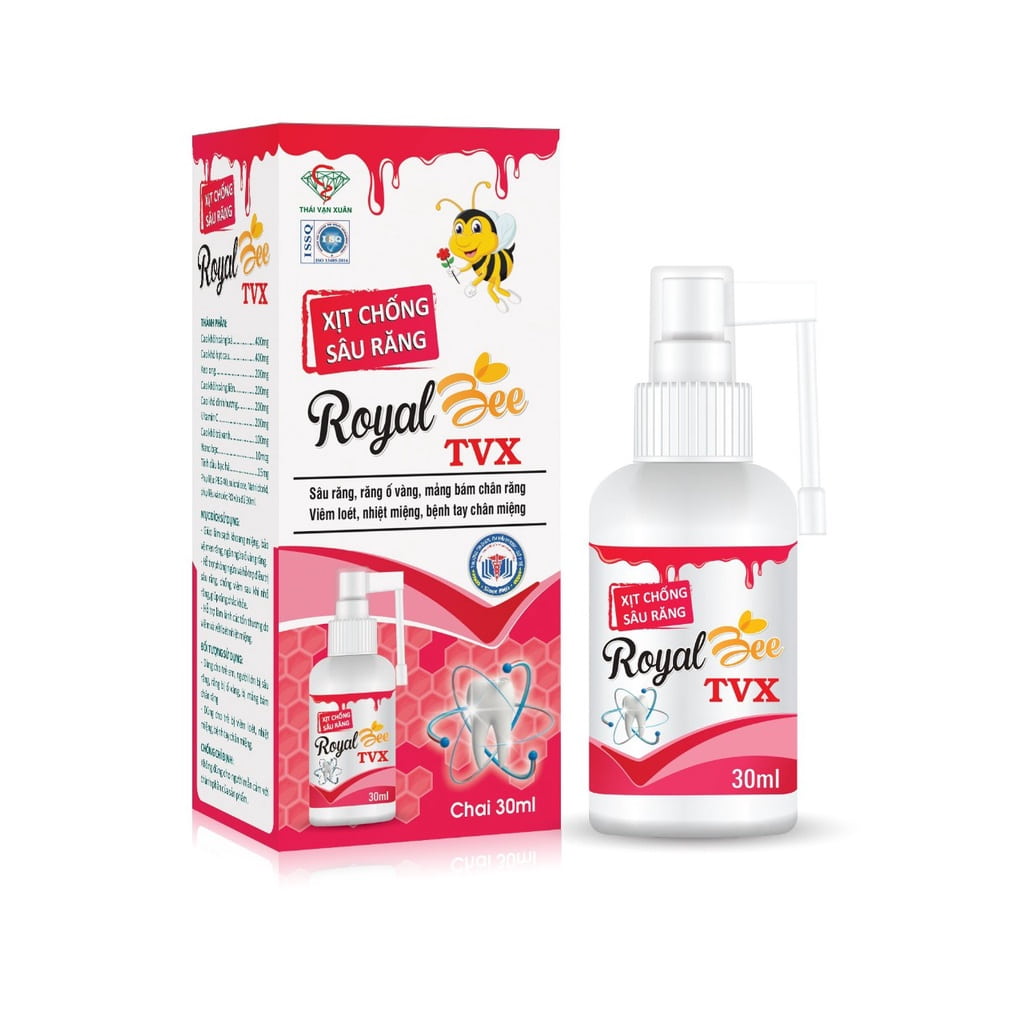 Tổng hợp chi tiết 10 sản phẩm xịt chống sâu răng cho bé Royal bee là sản phẩm xịt răng miệng uy tín của trung tâm Nghiên cứu và kinh doanh dược – Trường cao đẳng Dược Trung Ương Hải Dương