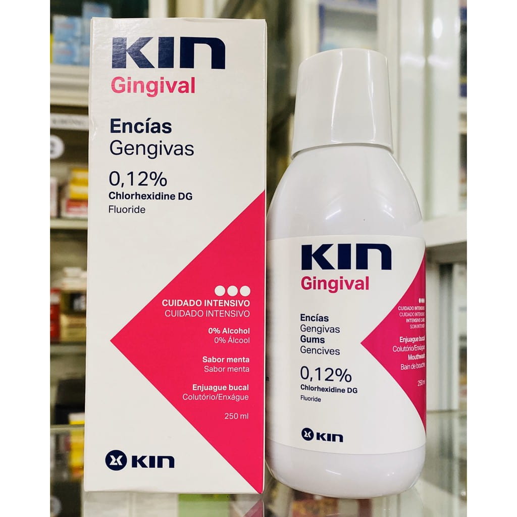Tổng hợp chi tiết 10 sản phẩm xịt chống sâu răng cho bé Nước súc miệng Kin Gingival là sản phẩm của tập đoàn Kin Laboratorios có trụ sở chính đặt tại Tây Ban Nha