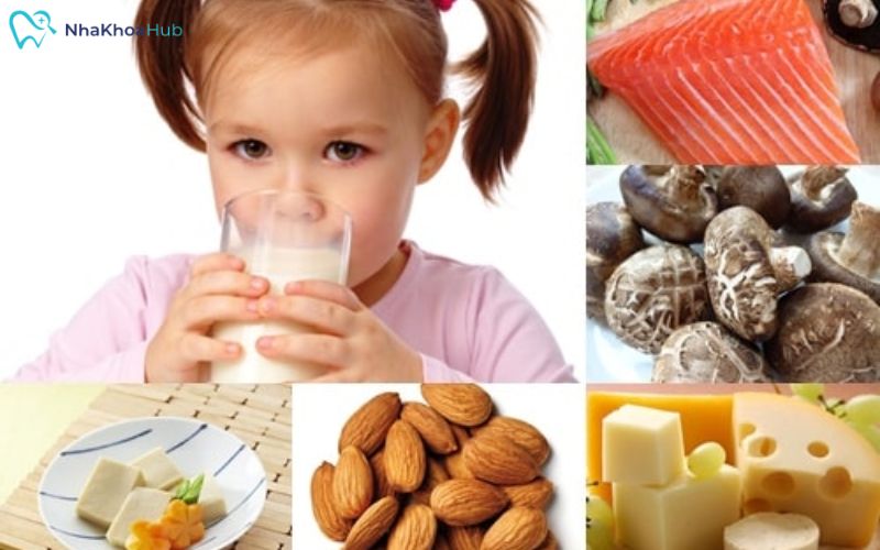 Trẻ nên tránh nhai các thức ăn quá cứng hoặc dính