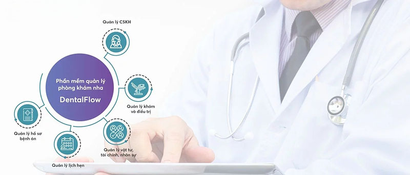 Top 5 phần mềm quản lý nha khoa giúp tối ưu vận hành phòng khám DentalFlow sở hữu loạt tính năng chuyên sâu, đóng vai trò then chốt trong việc tối ưu hóa vận hành và chuẩn hóa quản trị cho phòng khám nha khoa