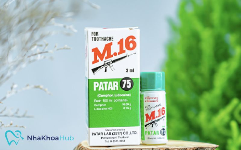 Review top 8 loại thuốc nhỏ răng sâu nổi bật trên thị trường M16 còn hỗ trợ khắc phục các vấn đề như sâu răng, sưng lợi và viêm nướu