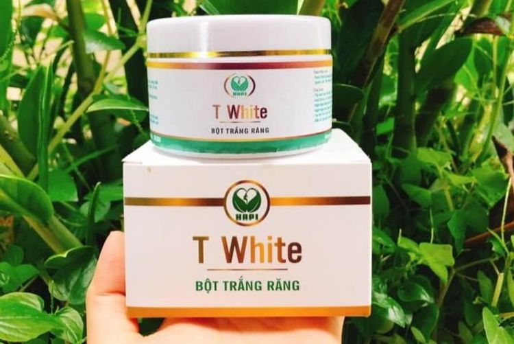 Top 8 loại bột tẩy trắng răng an toàn và hiệu quả nhanh chóng T White được Bộ Y tế kiểm định an toàn