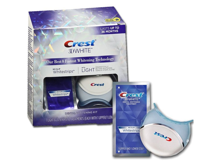 Máy tẩy trắng răng Crest 3D White Light có xuất xứ từ Mỹ 