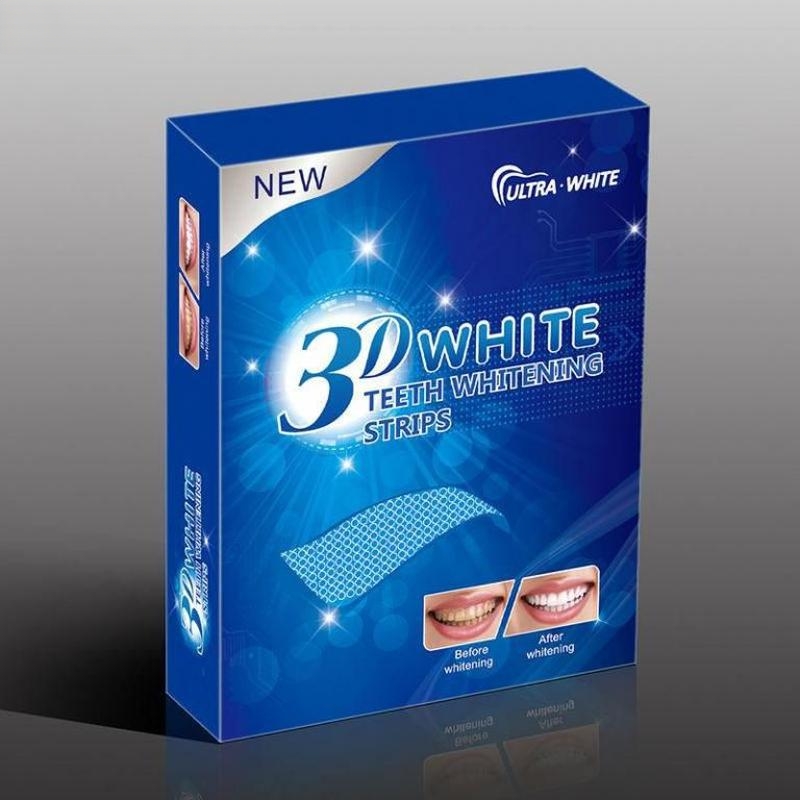 Miếng dán trắng răng 3D Teeth Whitening Strips làm trắng răng tiện lợi, cải thiện màu sắc răng chỉ sau 14 ngày sử dụng