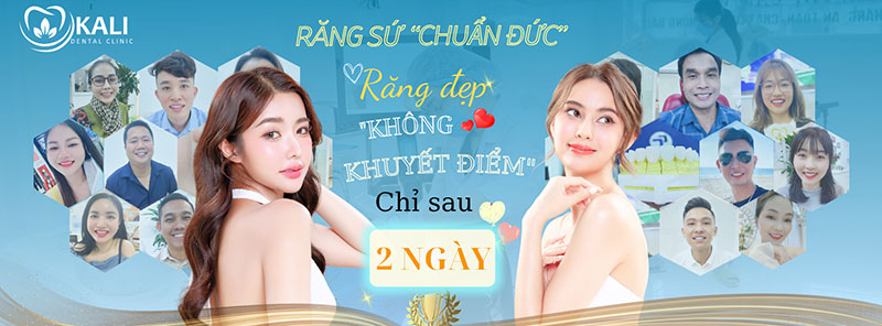 Có nên chọn nha khoa Kali để chăm sóc và thẩm mỹ răng không? Quy trình bọc răng sứ được thực hiện chỉ trong 2 ngày nhưng vẫn đảm bảo chính xác và thẩm mỹ cao