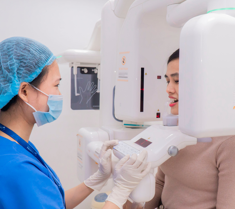 Phòng khám trang bị hệ thống máy móc nha khoa hiện đại