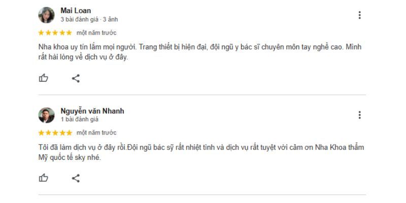 Nha khoa Thẩm mỹ Quốc tế SKY 