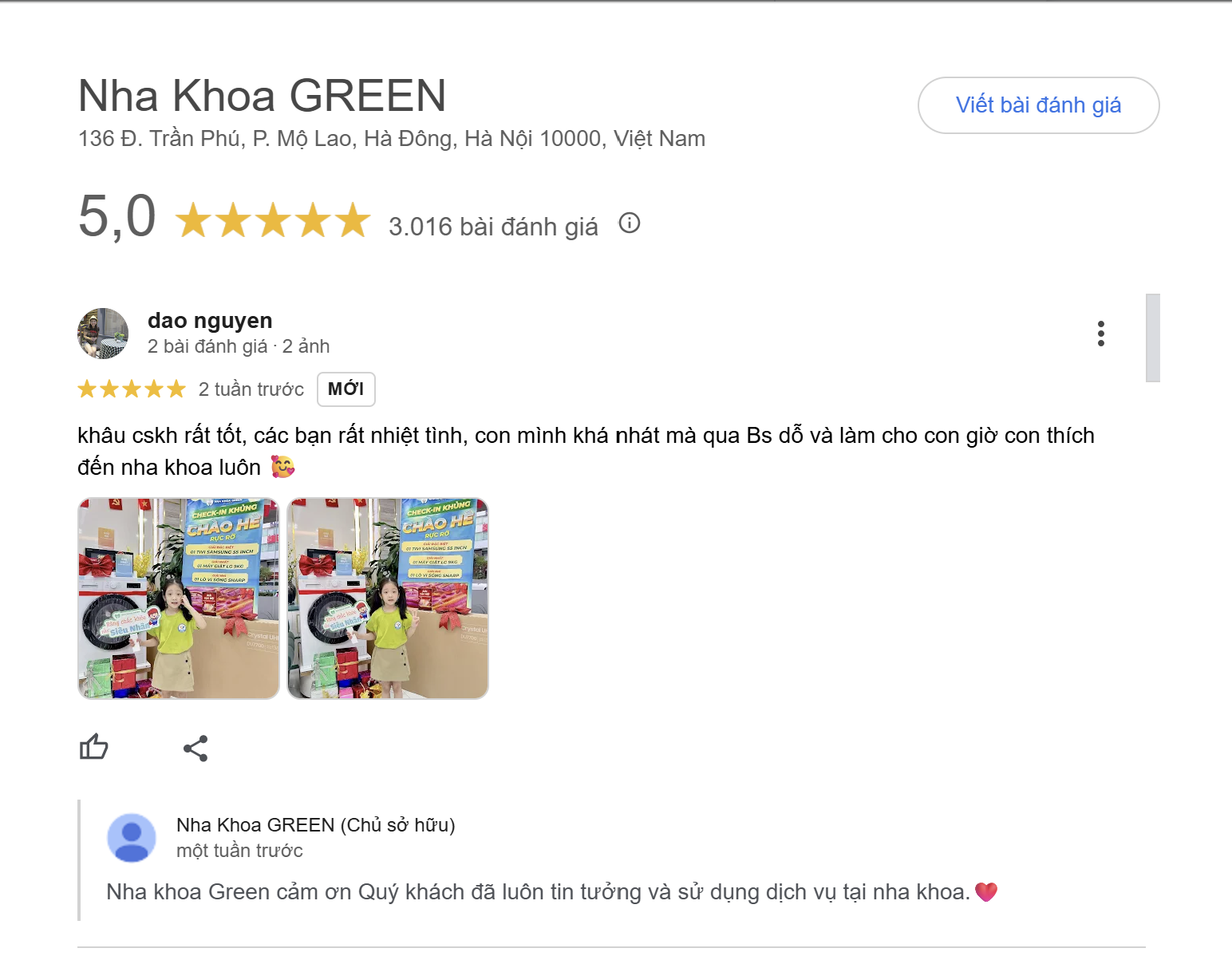 Nha khoa GREEN - Dr Thành