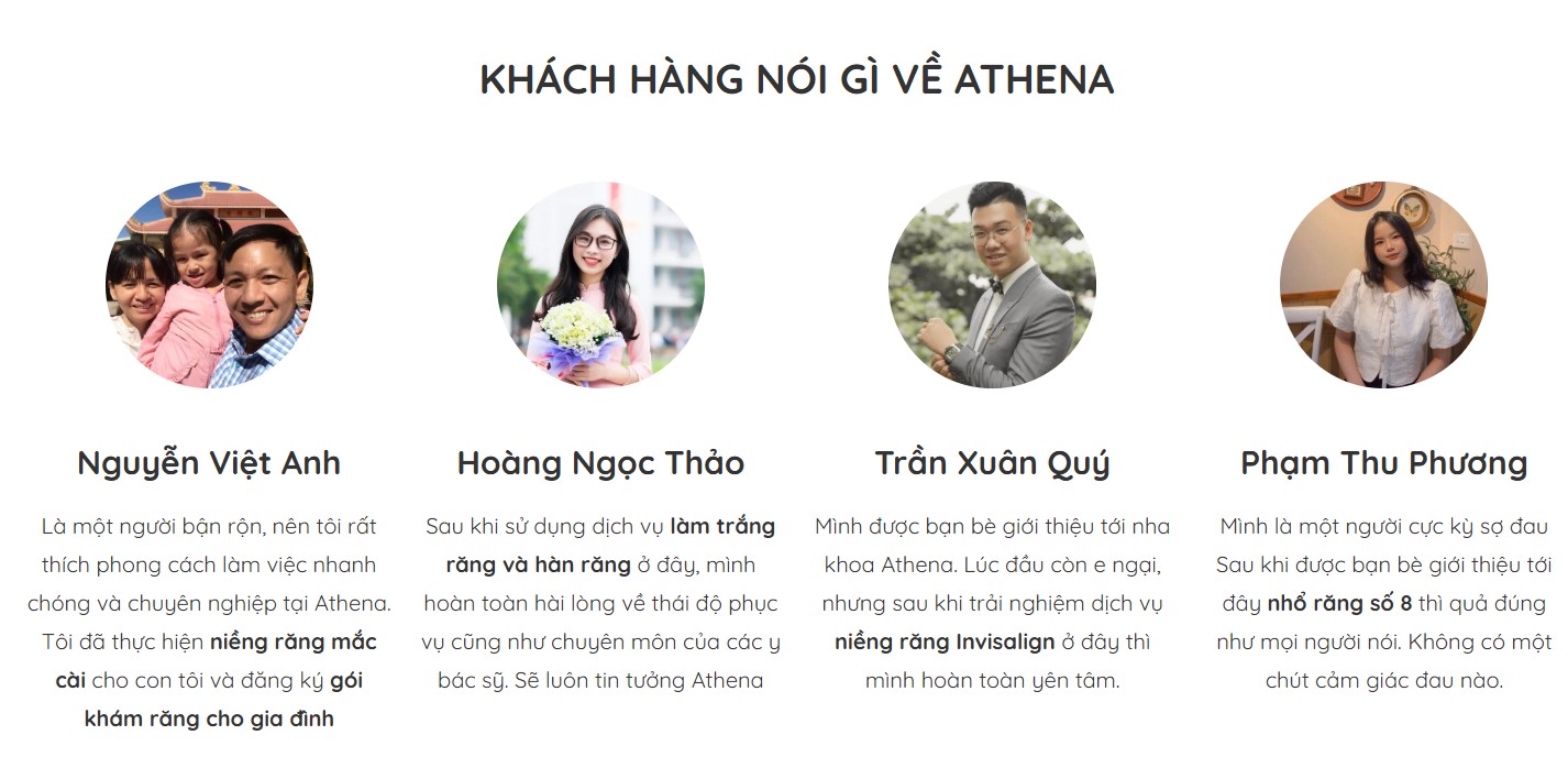 Nha khoa Athena là đơn vị hàng đầu cung cấp đa dạng phương pháp chỉnh nha hiệu quả