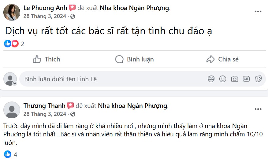 Nha khoa Ngàn Phượng sở hữu nhiều bác sĩ nha khoa chuyên môn cao