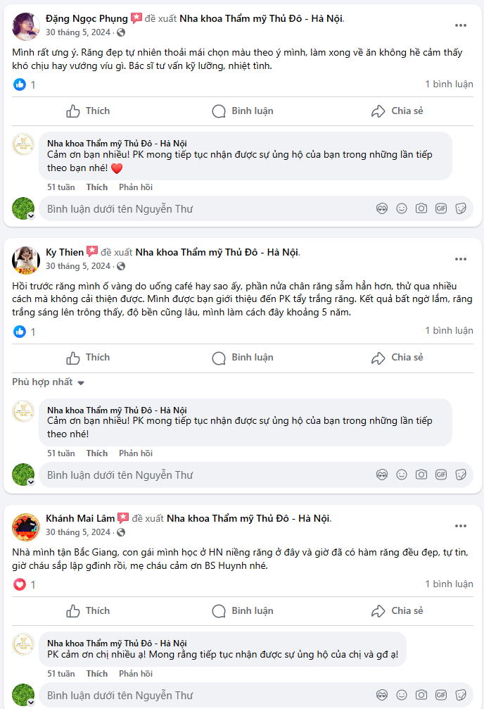 Nha khoa thẩm mỹ Thủ đô - Hà Nội 