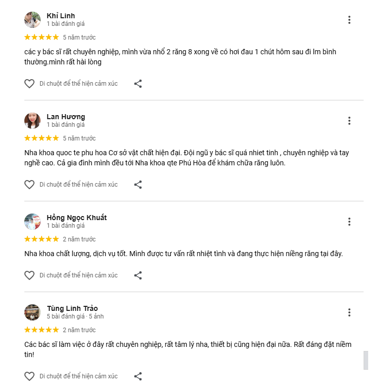 Nha khoa Quốc tế Phú Hòa 