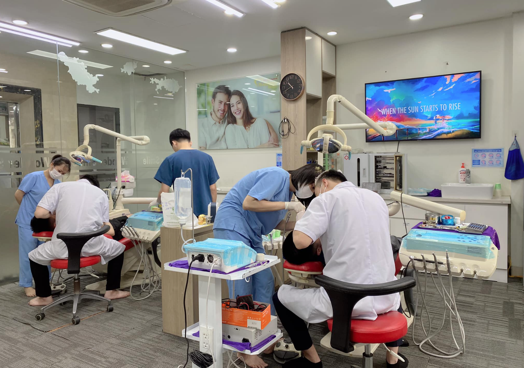 Tất cả quy trình tại đây đều được hỗ trợ bởi hệ thống máy móc hiện đại