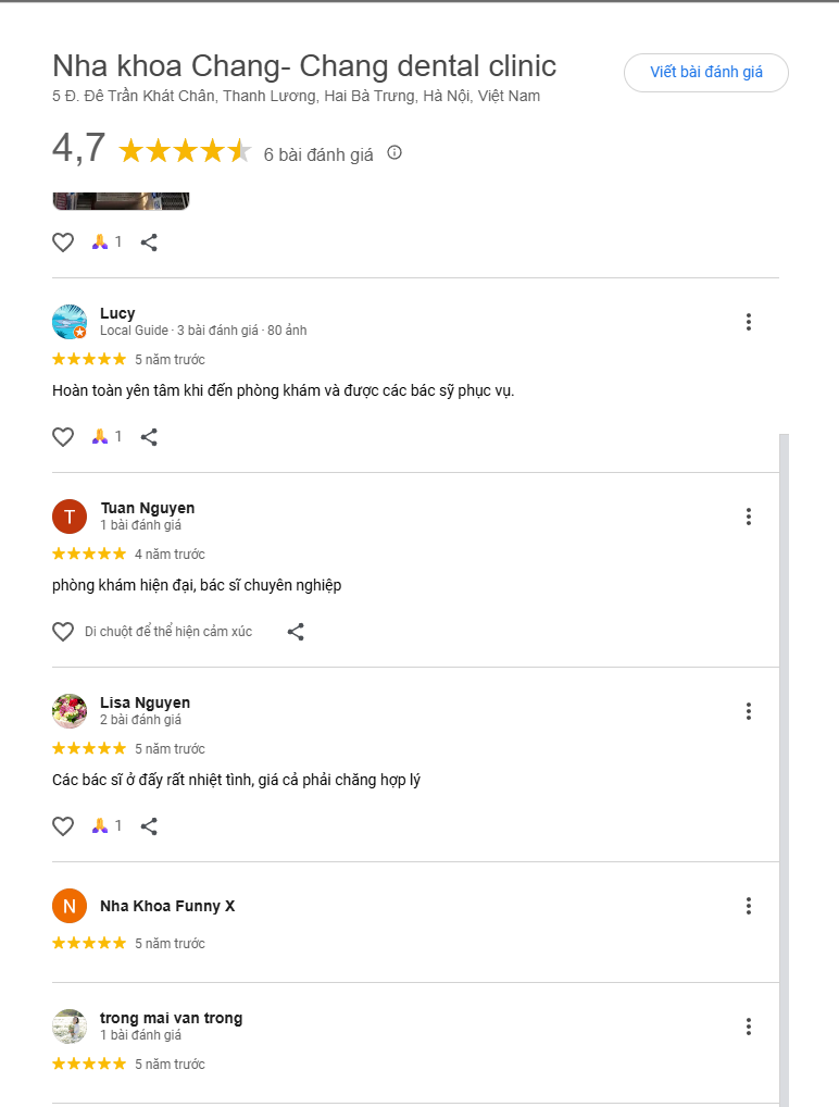 Nha khoa Chang - Chang Dental Clinic 