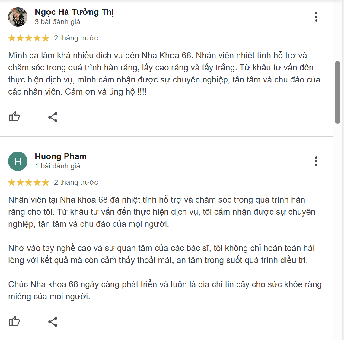 Nha khoa 68 - Cơ sở Xa La