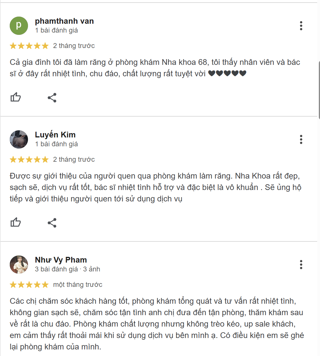 Nha khoa 68 - Cơ sở Xa La