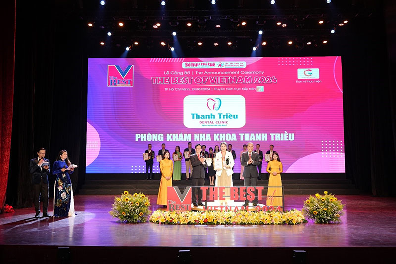 Đặt lịch nha khoa Thanh Triều Vĩnh Long giữ chỗ miễn phí Đơn vị vinh dự nhận được nhiều giải thưởng minh chứng cho những nỗ lực không ngừng nghỉ
