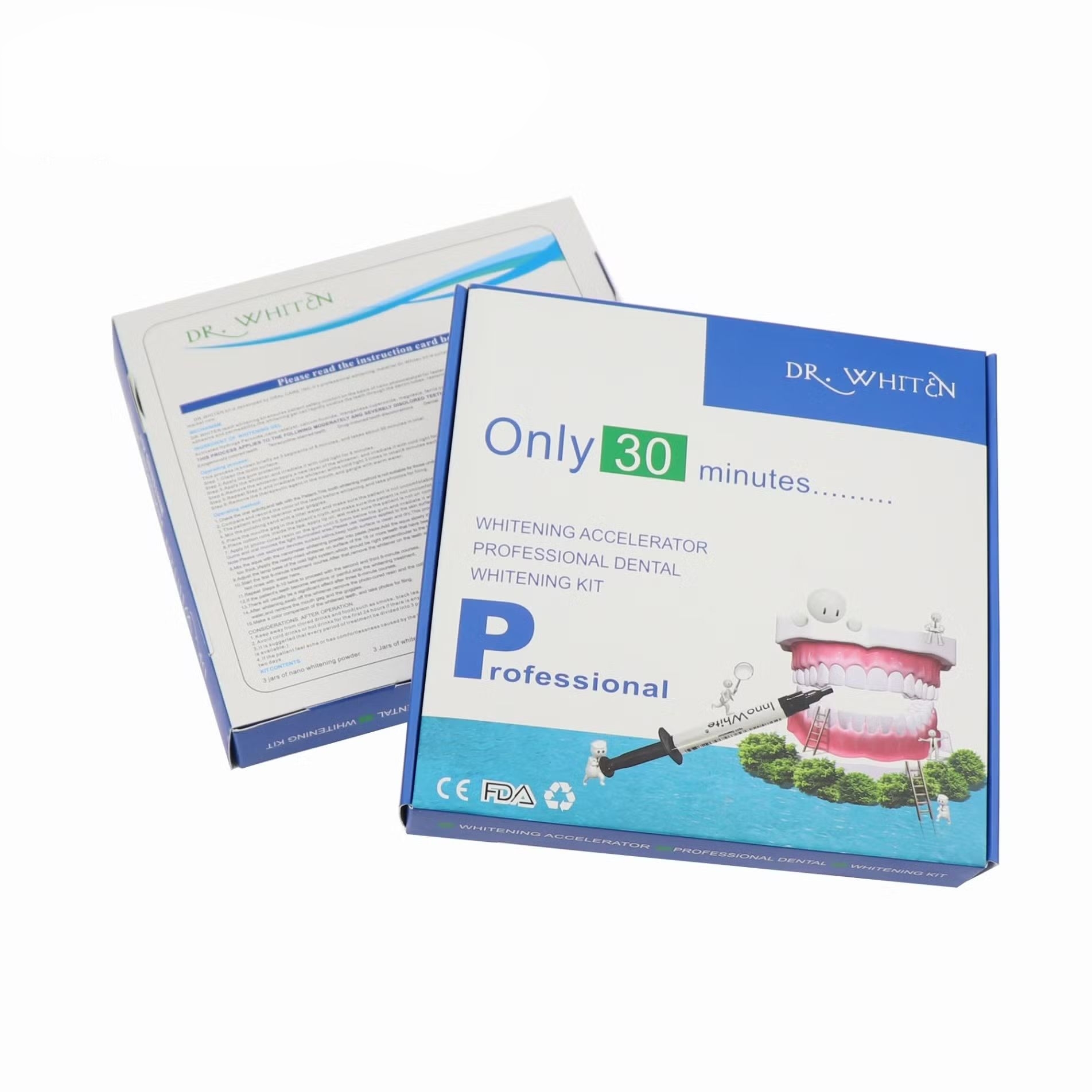 Giải đáp: Thuốc tẩy trắng răng tại nhà loại nào tốt? Dr Whiten là sản phẩm tẩy trắng răng ứng dụng công nghệ nanocrystalline quang xúc tác, giúp loại bỏ vết ố hiệu quả trong thời gian ngắn