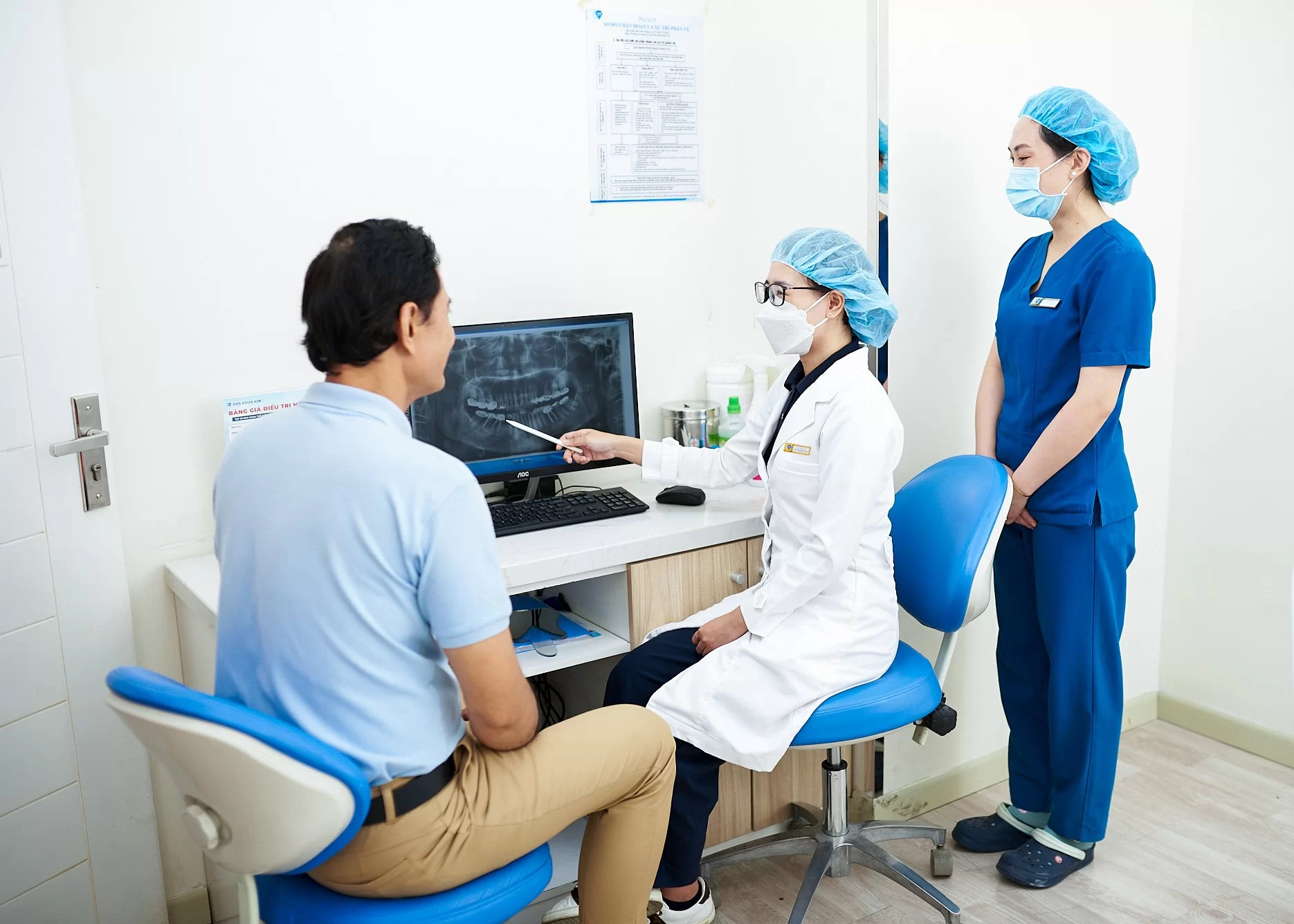 Trước khi tiến hành điều trị, bác sĩ sẽ thực hiện thăm khám và đánh giá kỹ lưỡng để đưa ra phương án phù hợp