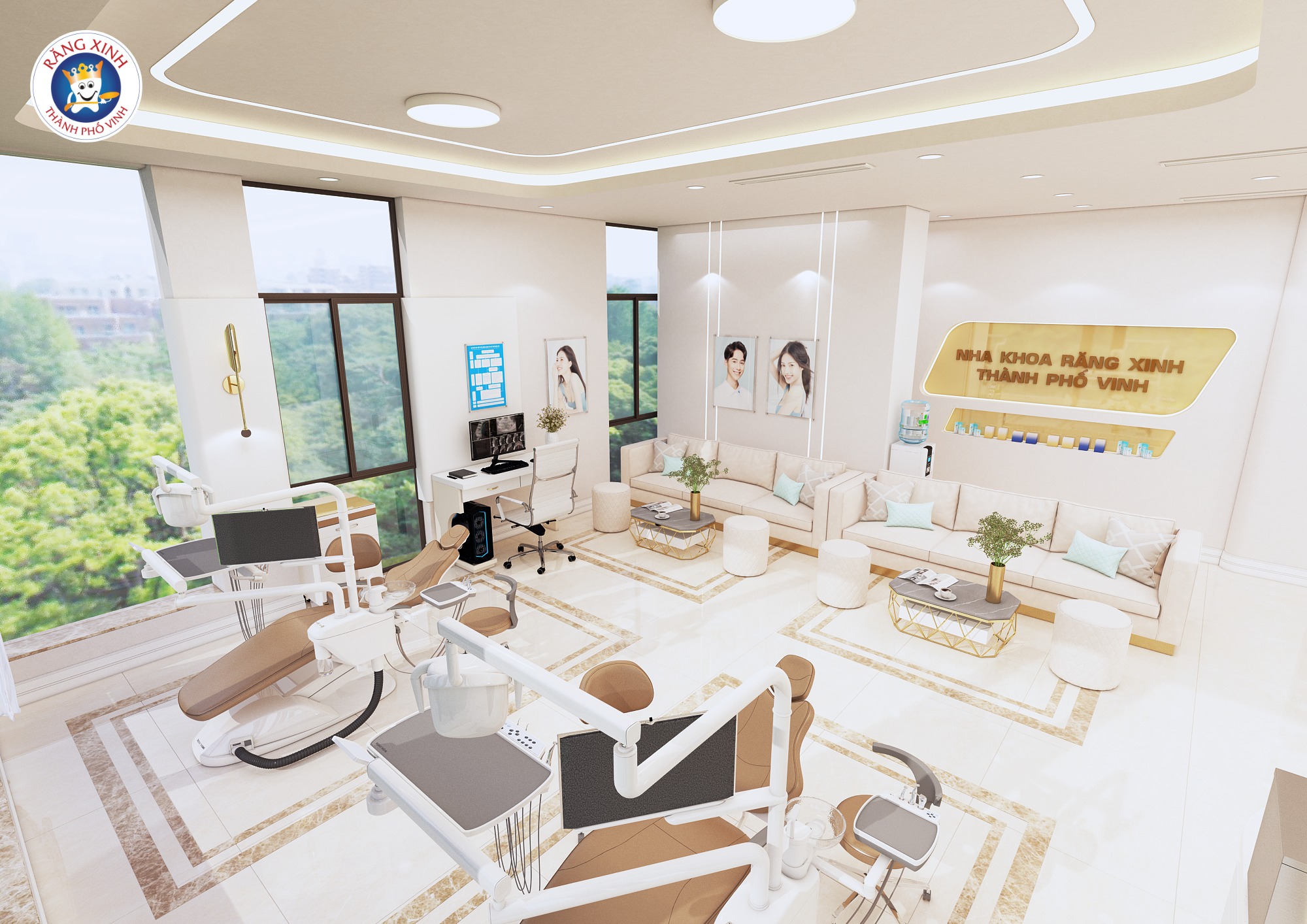 Nha khoa Răng Xinh - Địa chỉ điều trị răng miệng toàn diện tại Nghệ An Máy móc chính là đôi tay hỗ trợ đắc lực để Răng Xinh mang đến kết quả chuẩn xác và an toàn