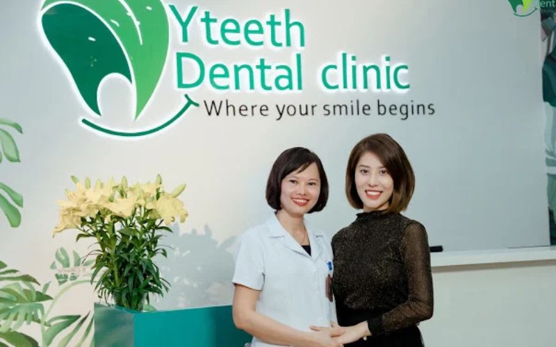 Chị Ngọc Anh với nụ cười rạng rỡ sau niềng