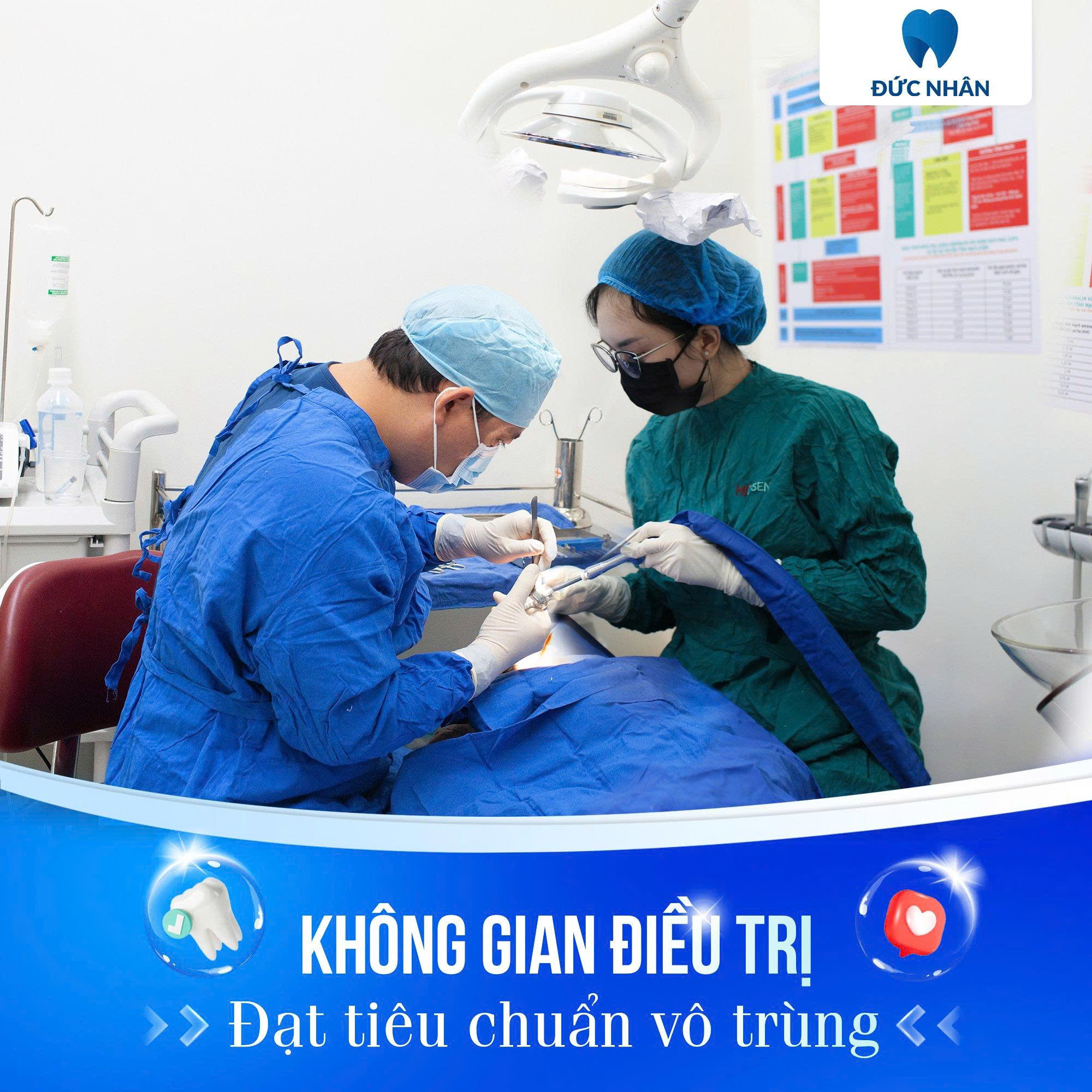 Nha khoa Đức Nhân: Địa chỉ niềng răng, Implant đáng tin cậy tại Đồng Nai Hệ thống phòng điều trị được thiết kế riêng biệt, tiện nghi, riêng tư và vô trùng tuyệt đối